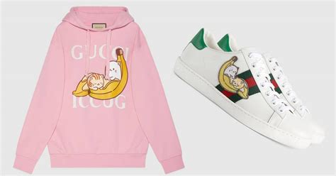 gucci bananya capsule collection